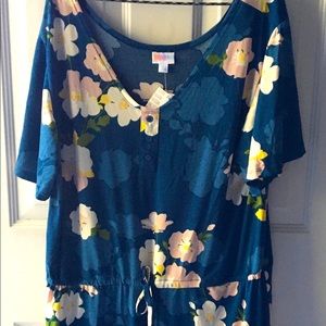 COPY - LuLaRoe Xanthe Floral Romper